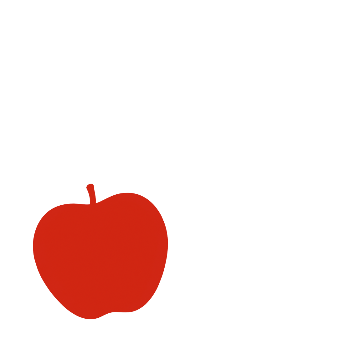 Red apple